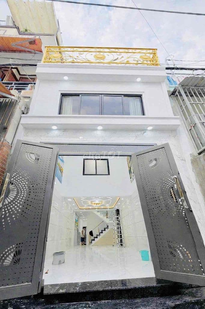 Nhà Mới Gò Xoài 4x19m nở hậu, 4PN, hẻm xe hơi – Nhỉnh 5 Tỷ