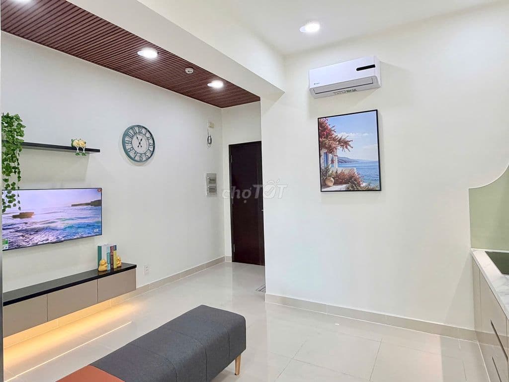 Căn hộ Thái Sơn 50m2 (2pn1wc) nhà mới, nội thất, sổ hồng sẵn - Ảnh 3