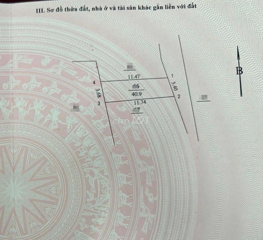 BÁN ĐẤT MẶT NGÕ LIÊN MẠC –THƯỢNG CÁT- Ô TÔ VÀO ĐẤT –giá 5,x tỷ. - Ảnh 3