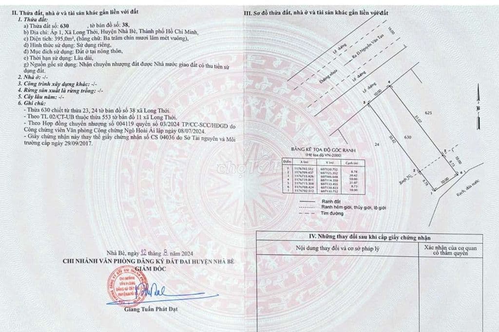 Đất biệt thự 512 Nguyễn Văn tạo - Ảnh 2