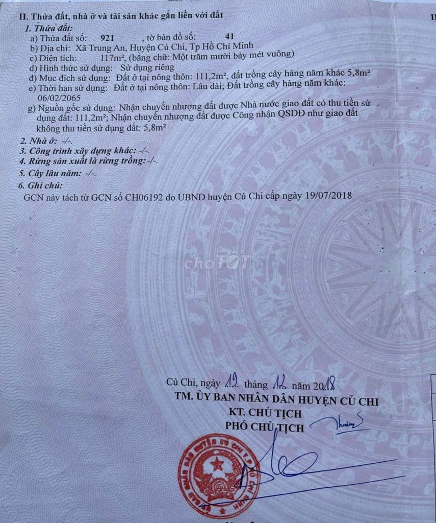 BÁN ĐẤT GẤP GIÁ RẺ NHẤT KHU VỰC TÂN QUY - Ảnh 3