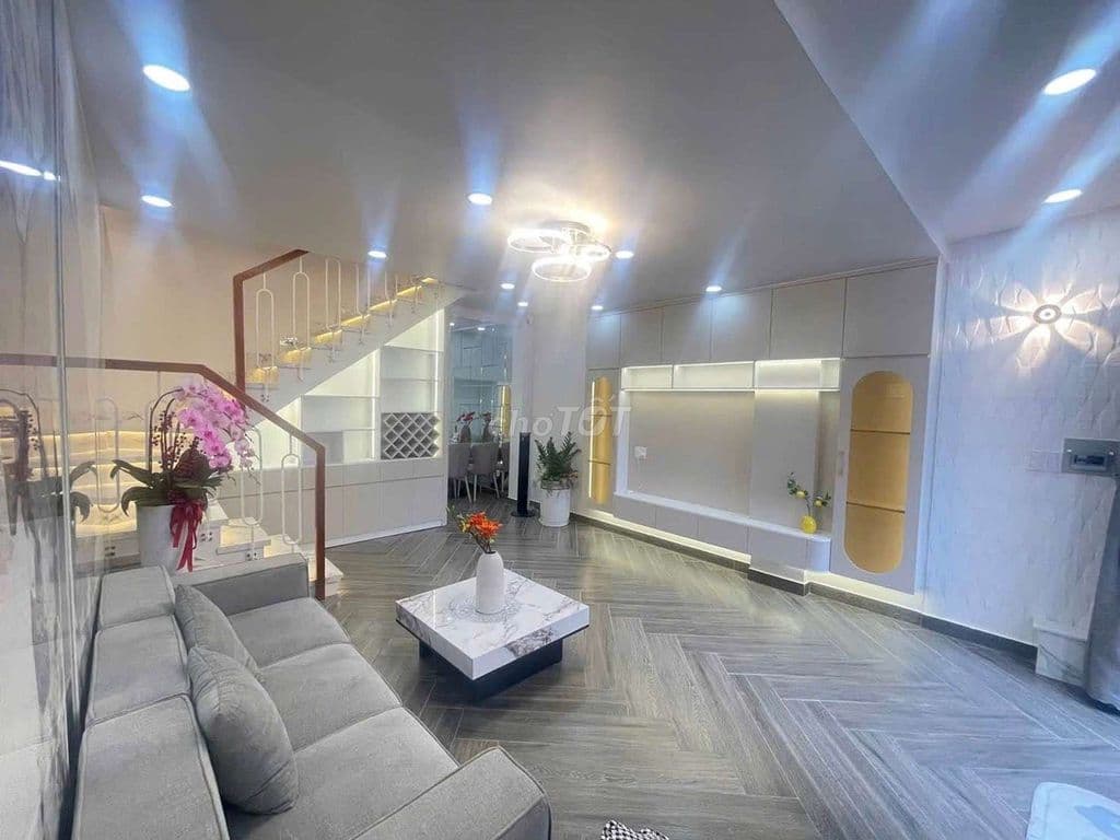 SIÊU PHẨM NHÀ ĐẸP HUỲNH TẤN PHÁT, 40M2, 2 TẦNG TẶNG FULL NT CAO CẤP - Ảnh 2