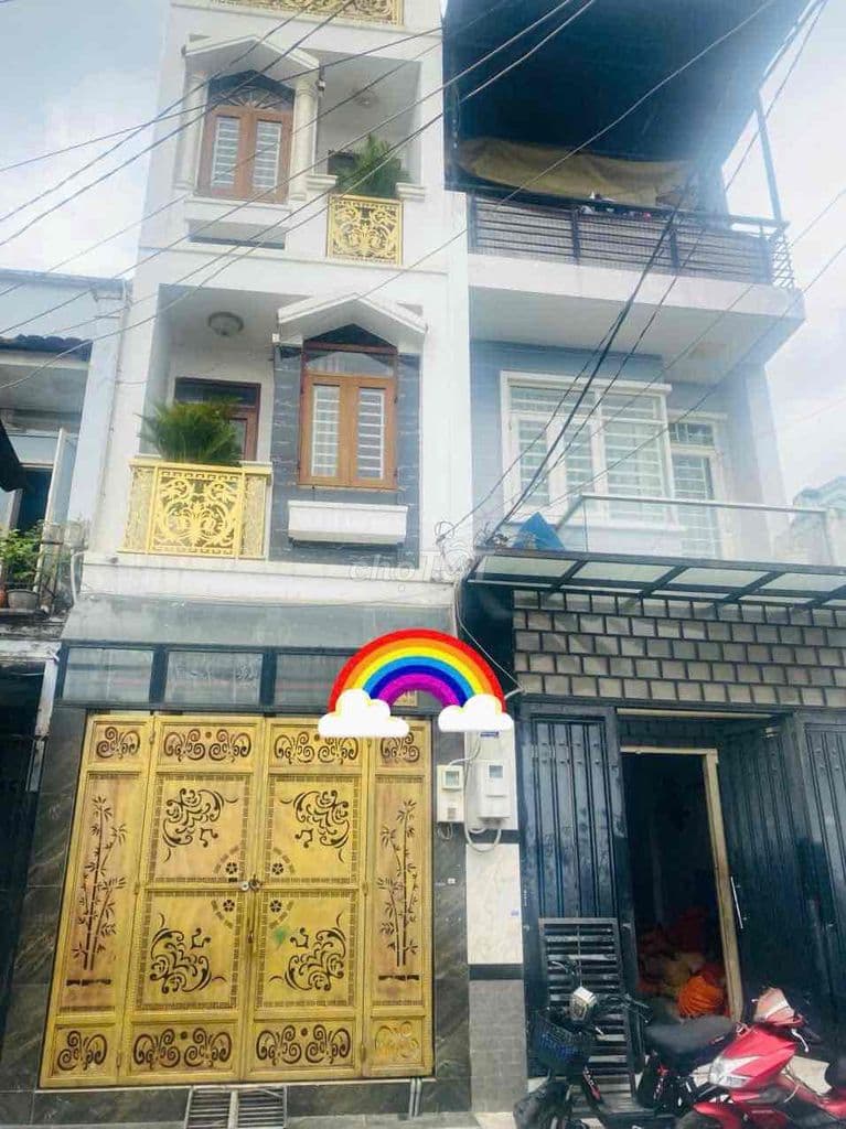 BÁN NHÀ 3 tầng. 50m2. hẻm rộng 6m. giá 5 tỷ. NGUYỄN VĂN QUÁ. QUẬN 12