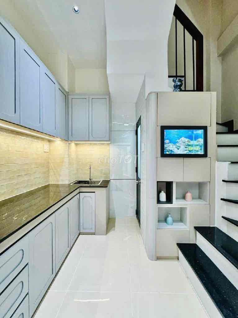 Nhà full nội thất DTSD 70m2 3pn ngay Lê Đưca Thọ, P16 chỉ nhỉnh 4ty - Ảnh 3