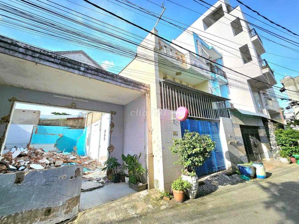 Bán lô đất 2mt chữ L 82.7m2, HXH, Tân Hưng Thuận, Q12. 4ty - Ảnh 3