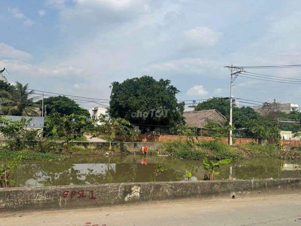 Đất Mặt Kênh 5x30,đường nhựa 8m Thông.Gần sông Vàm Thuật - Ảnh 2