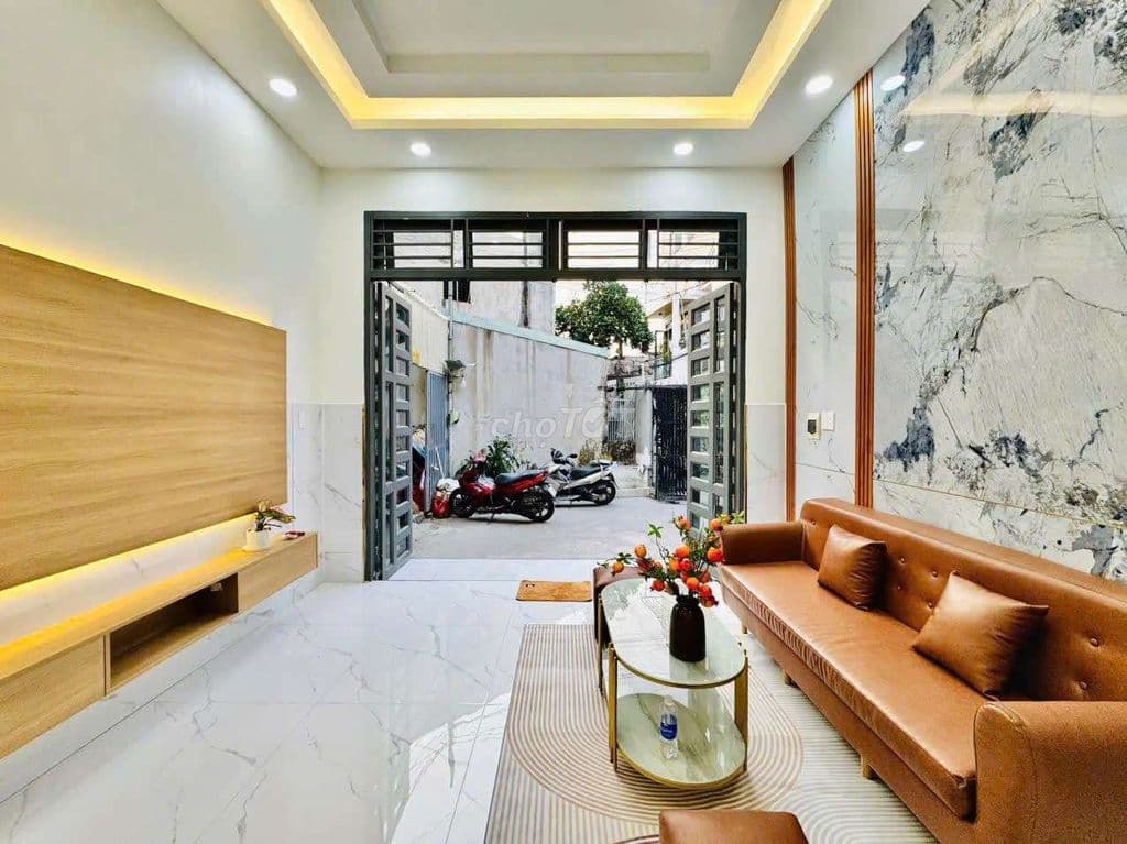 phạm văn chiêu 1trệt 1 lầu 4x12,5 nhà đẹp ở liền