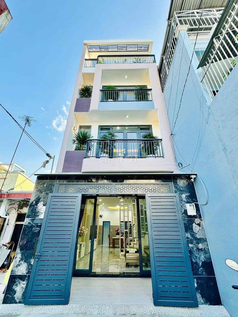 Nhà bán 5m x 15m đường 5m Thống Nhất, phường 11, Gò Vấp - 4 lầu mới