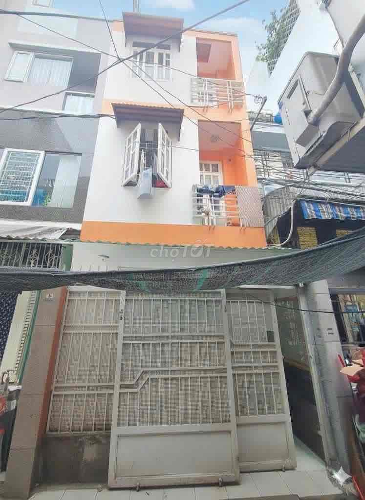 HXH 4m thông thoáng gần MT HỒ THỊ KỶ 3,5x8m-3tầng vuông-CN 25m-4tỷ7 TL - Ảnh 2