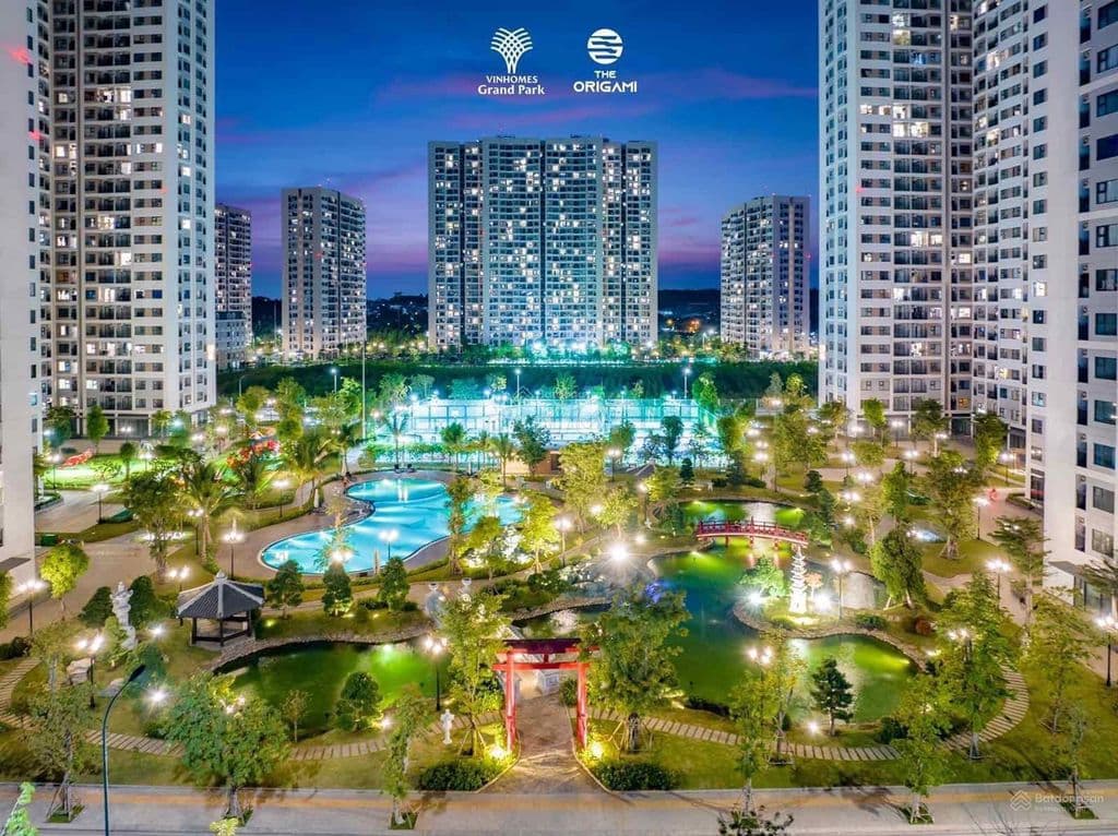 Top Căn Hộ 1PN-2PN-3PN Origami Giá tốt Tại Vinhomes Grand Park