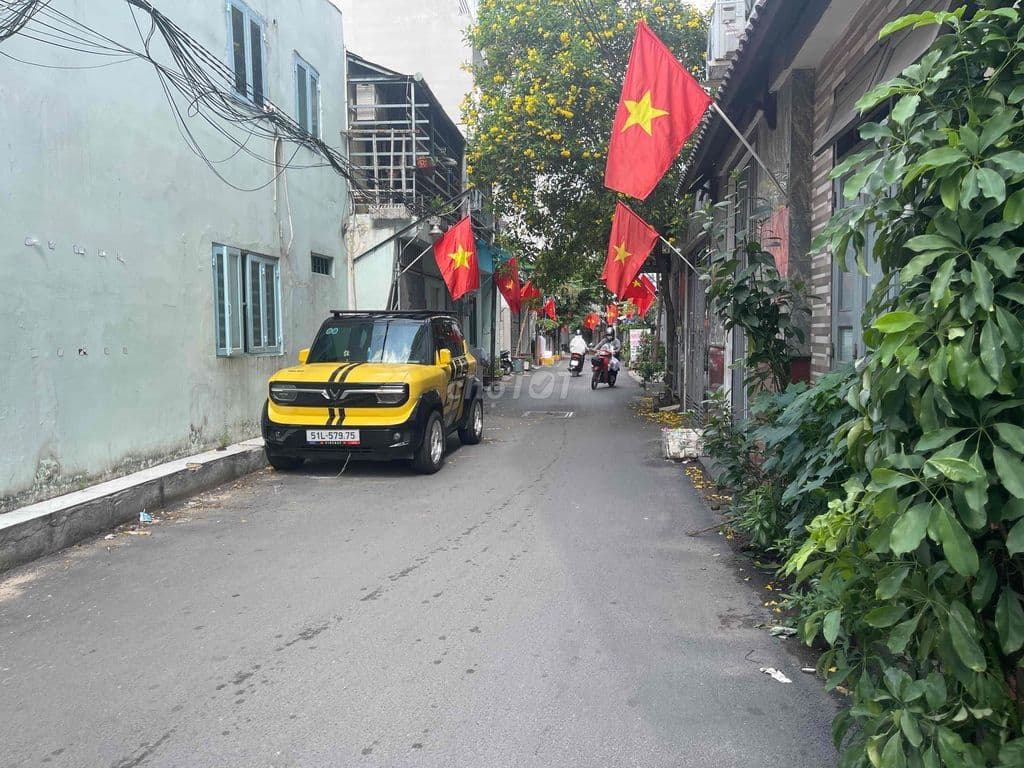 50M RA PHAN HUY ÍCH, HẺM XE HƠI 4,5 x14m, 2 TẦNG, 4. X TỶ