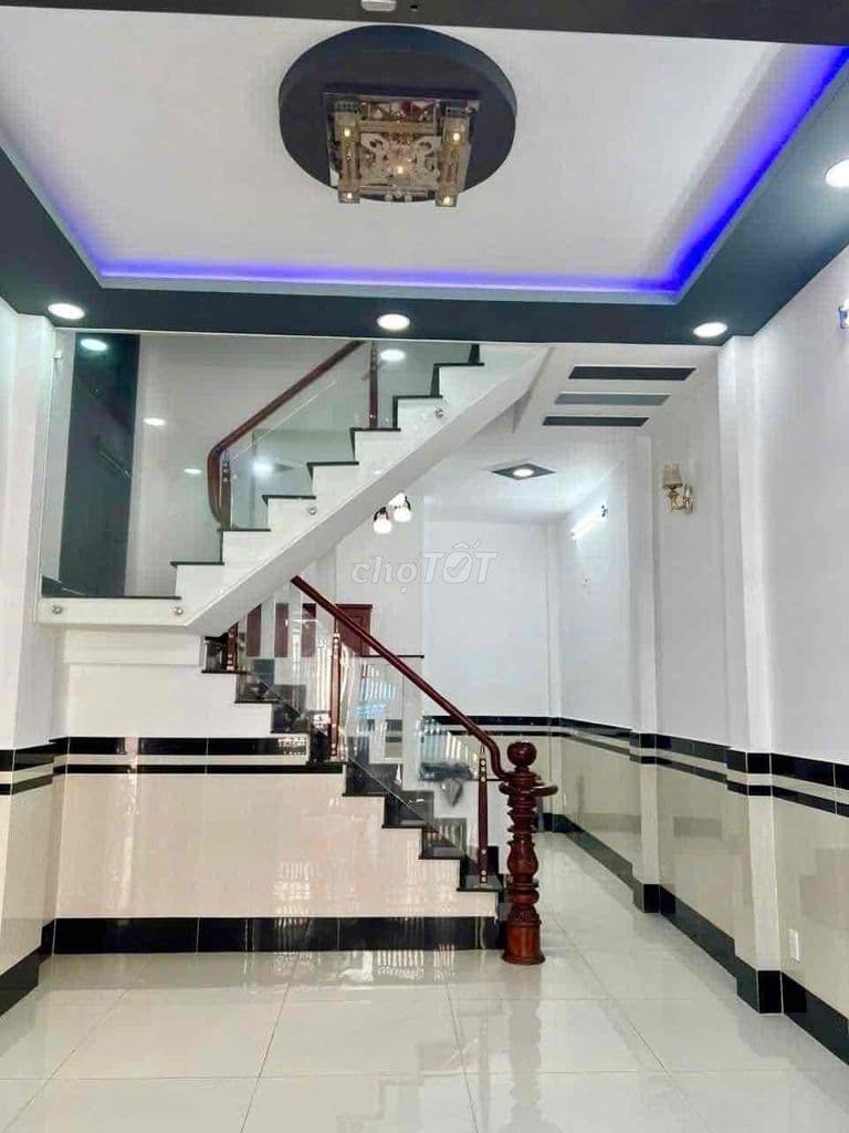 nhà 45m2 ngã tư ga Q12 1 trệt 1 lầu sổ hồng chính chủ - Ảnh 2