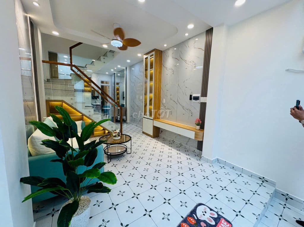 Hẻm xe hơi Phan Văn Trị, Bình Thạnh, 44m2, 3 Phòng ngủ, Mới, Ở liền - Ảnh 2