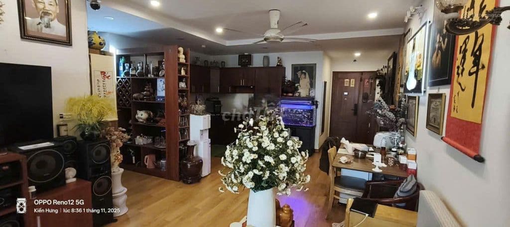 Bán CC 3PN, 2WC ở Văn Phú Victoria, căn hộ siêu to 118m2 giá 7.7 tỷ