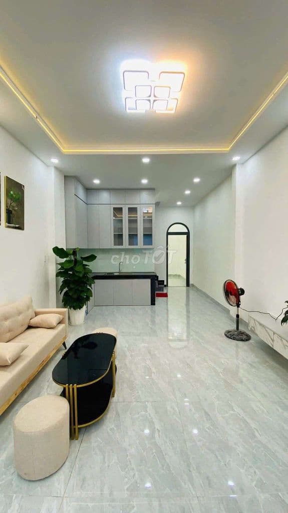 Nhà mới 1 trệt 1 lầu 80m2 Hưng Nhơn 2 tỷ 100 nhà đẹp rộng thoải mái - Ảnh 3