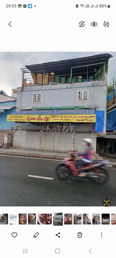 sáng mặt bằng quán nhậu