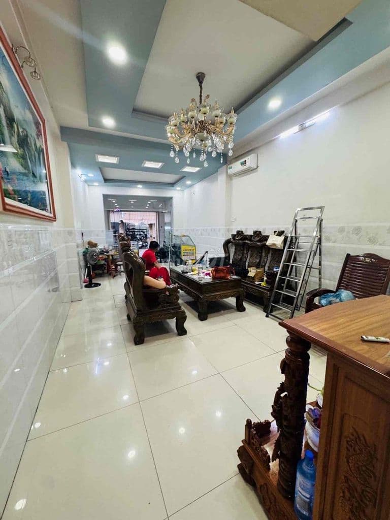 HẺM 6M - CÁCH MẠCH TIỀN TÂN HOÀ ĐÔNG 1 CĂN - GIÁP Q6 NHÀ 2 TẦNG 4PN - Ảnh 3