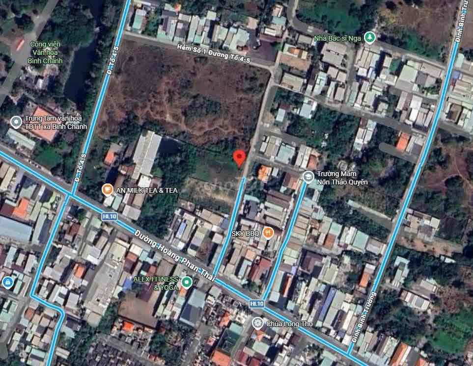 Bán Đất Bình Chánh 5x44.5 ( Tương lai Trường Học sát bên đường 20m - Ảnh 3