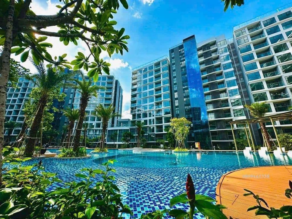 Căn trệt góc 2PN+, 96m2 Diamond Centery Celadon City, +ôxe hơi - Ảnh 2