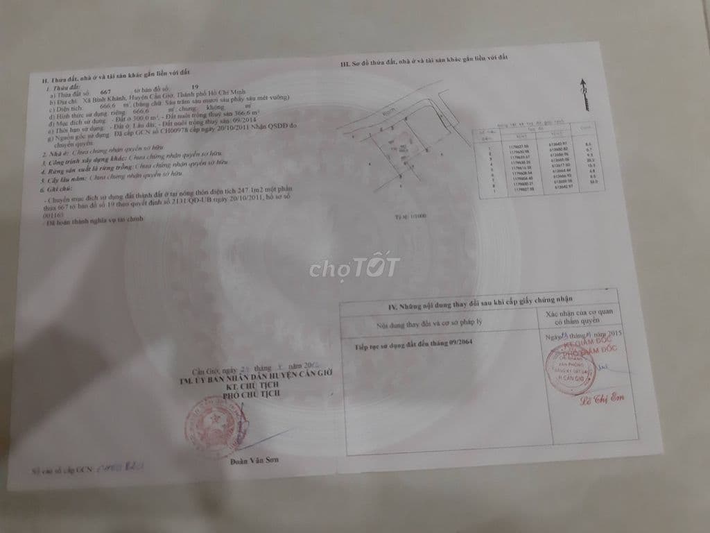 Cần bán đất thổ cư_ hẻm xe hơi - Ảnh 2