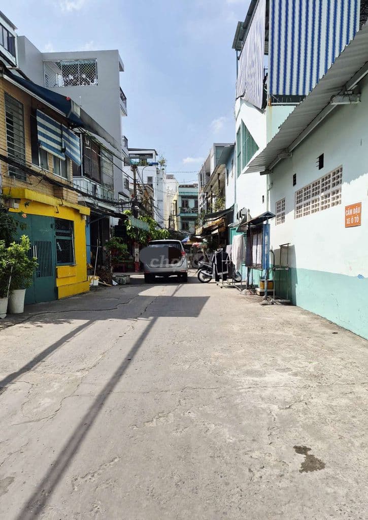 KHAN HIẾM, NHÀ 80M, hẻm xe hơi gần chợ Bà Chiểu, Phường 1 Bình Thạnh