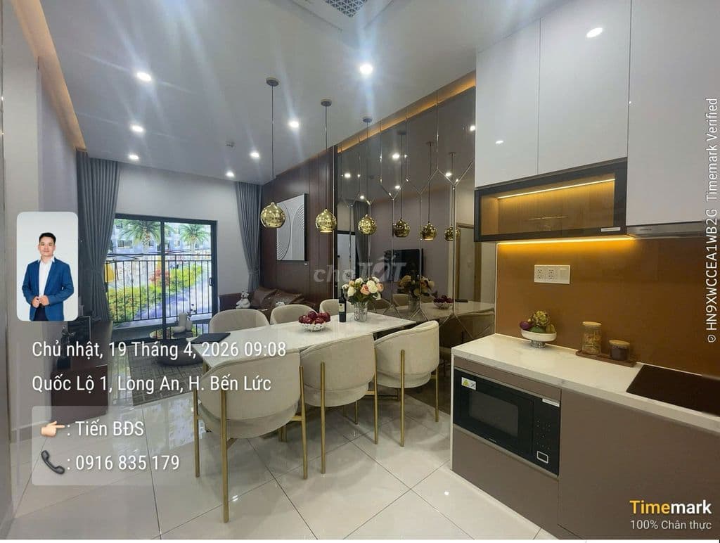 Bán căn hộ Destino Centro 52m2 2PN-2WC, Hướng Đông Nam, Giá 1.44 tỷ