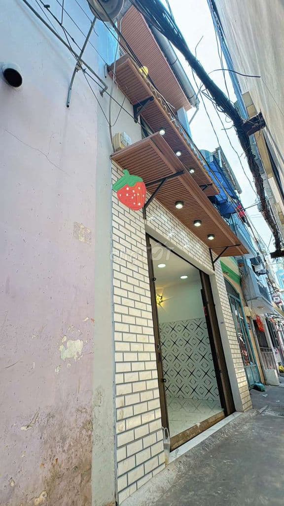 bán nhà Tân Hòa Đông phường 14 quận 6 mới xây đút hai lầu sổ hồng