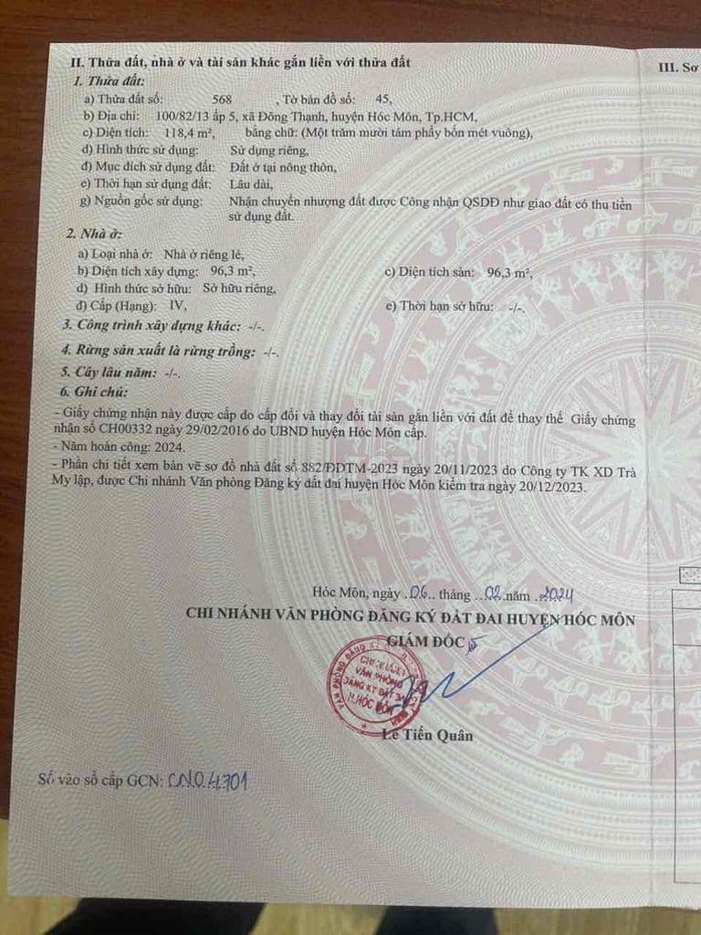 bán nhà đẹp hóc môn - Ảnh 2