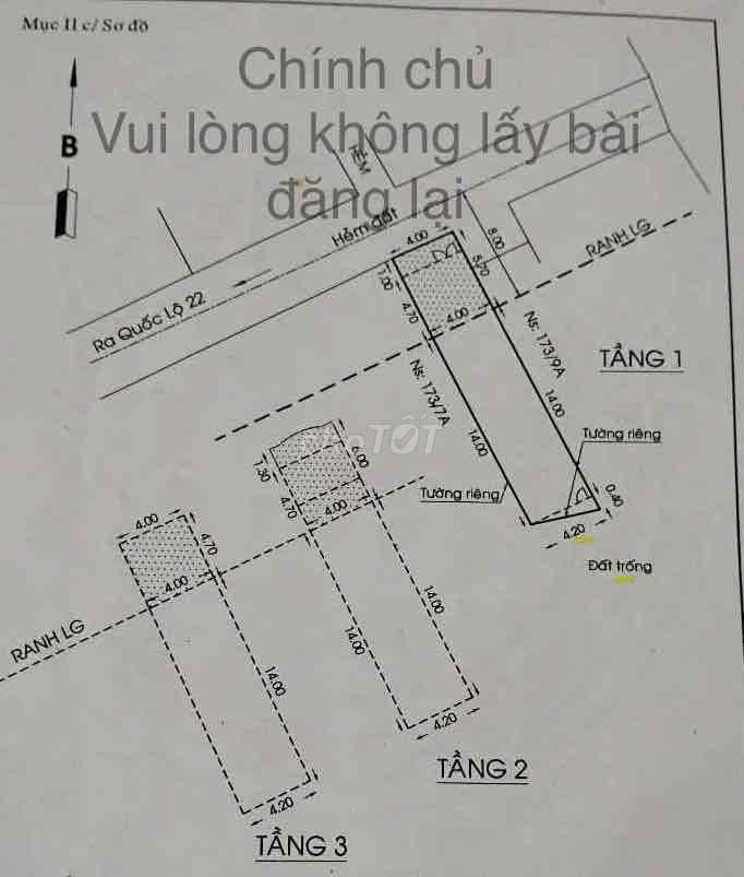 Bán nhà CHÍNH CHỦ - Sổ hồng riêng, pháp lý rõ ràng, khu dân cư an ninh