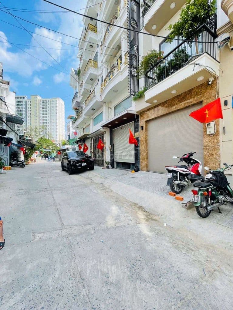 Căn Hộ Dịch vụ Thang máy 5x20m , 1hầm 4 lầu, 12 phòng Trần Thị Hè - Ảnh 2