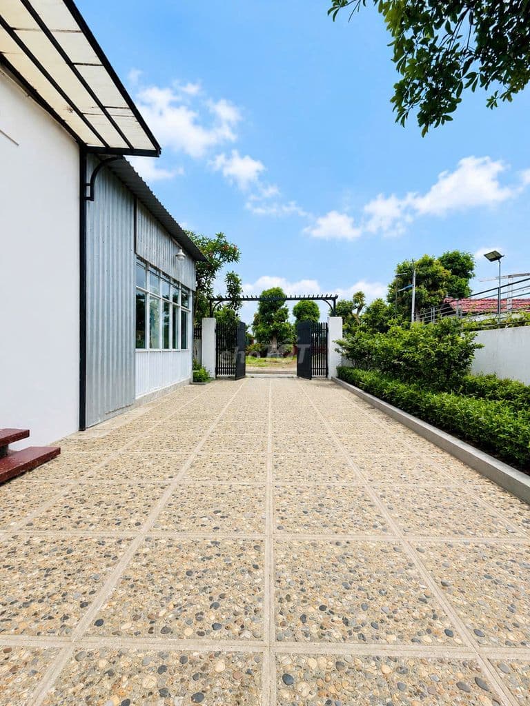 CHỦ ĐI ĐỊNH CƯ, BÁN GẤP BT SÂN VƯỜN 556M2 FULL THỔ, MT NHỊ BÌNH 7. - Ảnh 3