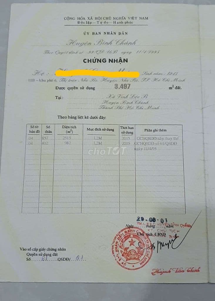 ⚡Chính chủ bán nhanh lô đất 5030m²- gần Kinh Trung Ương, Ấp 5 V.Lộc B - Ảnh 3