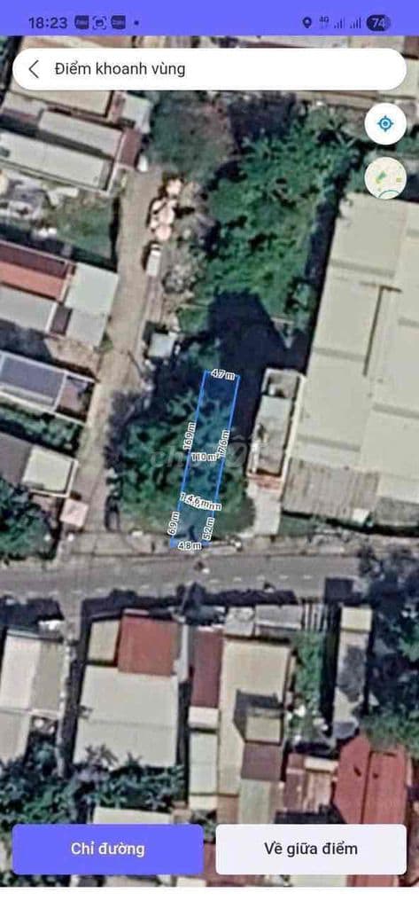 NỀN ĐẤT MT ĐƯỜNG 1 - NGUYỄN DUY TRINH - 6.8/109M2
