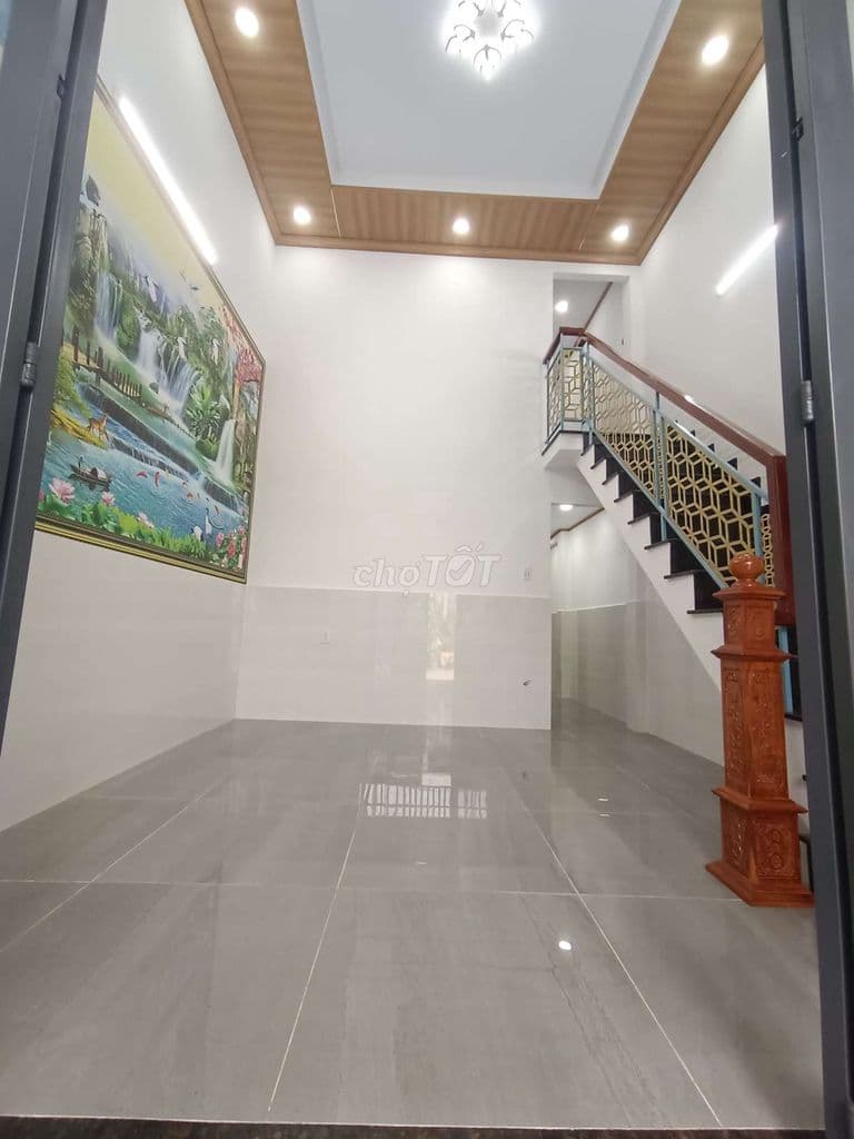 Nhà DT 4x13 đúc lửng hẻm thông 6m 1/ đường Thới tam thôn 16 vào 100m - Ảnh 2