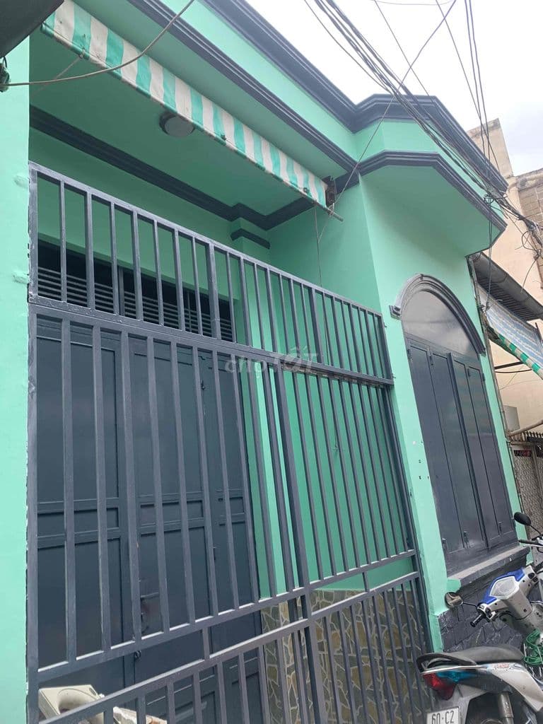 Bán nhà 5x8m, 1 lững, hẻm 3m, 1/ NVQ, sát galaxy, ĐHT, Q12