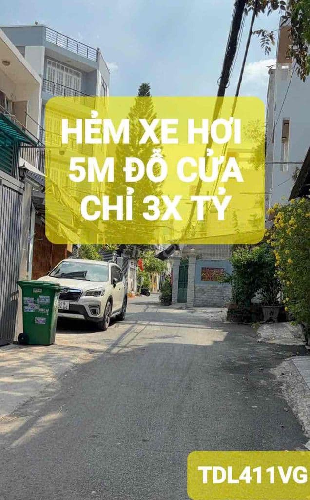 NHÀ LÊ ĐỨC THỌ, NGUYỄN OANH, HXH 5M ĐỖ CỬA, NỞ HẬU, SHR CHỈ 3X TỶ