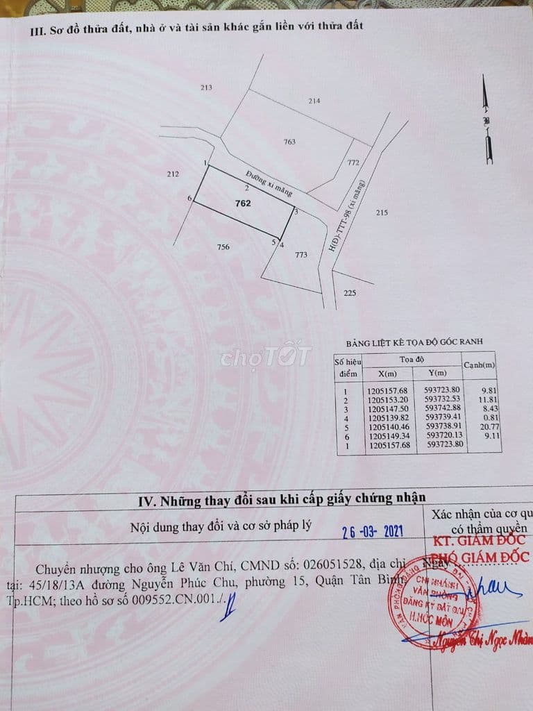 (Chính chủ) bán nhà vườn Hóc Môn 1.300m2 (300m2 thổ cư) -11,5 triệu/m2 - Ảnh 3