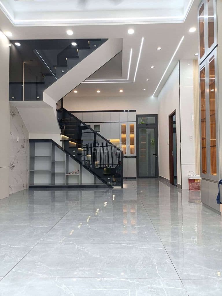 Nhà 1 lầu tum 8,2x13 hẻm nhựa 6m thông 2/ Huỳnh Thị Na - Ảnh 3