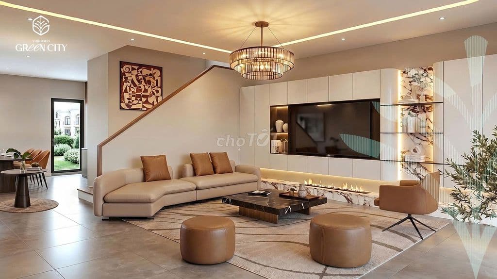 Nhà phố 1 trệt 3 lầu 80m2 mặt tiền đường 40m,trong công viên giá 12 tỷ - Ảnh 3