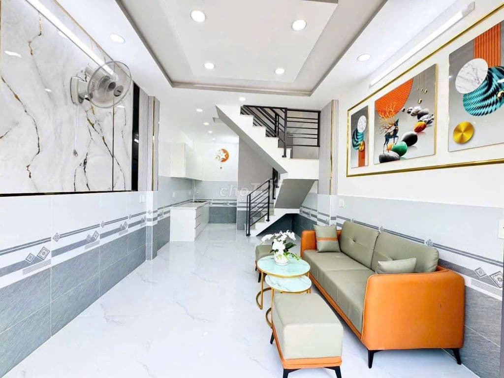 BÁN NHÀ HẺM XE HƠI ĐẬU TRƯỚC NHÀ - Ảnh 3