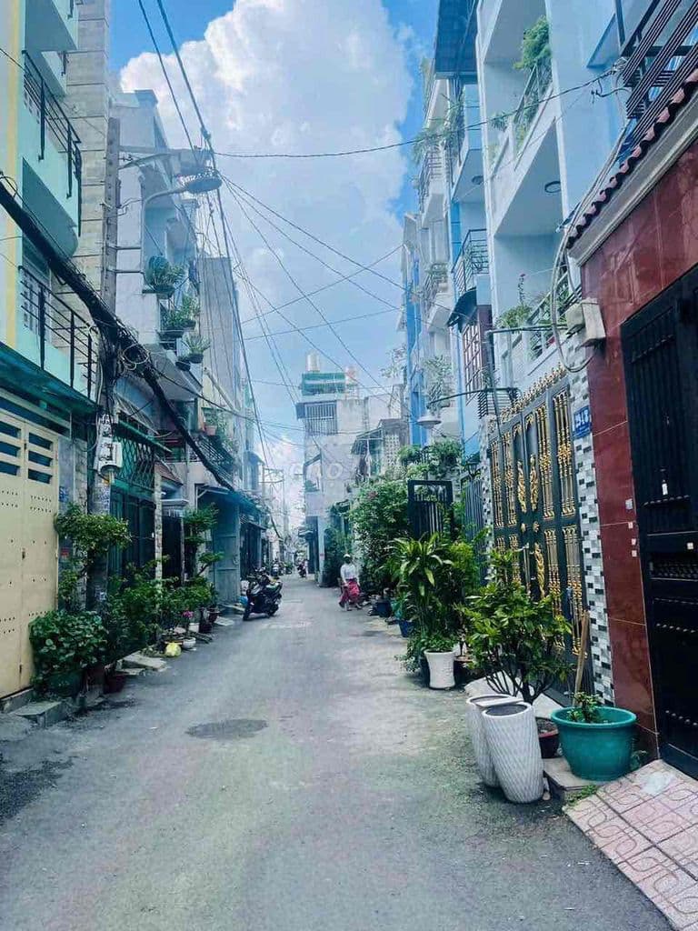 nhà cấp 4 đs19 có 4pn 4wc hxtai thông p. thông tây hội - Ảnh 3