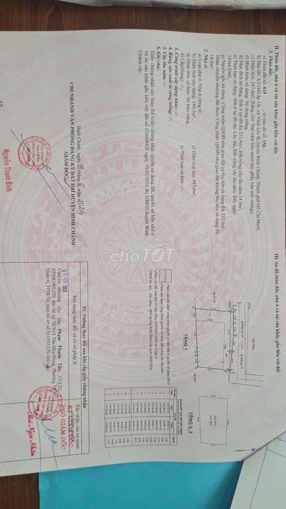 Cân bán Gấp Nhà VInh Lộc B đường 1A ( đường nhựa xe hơi ) - Ảnh 2