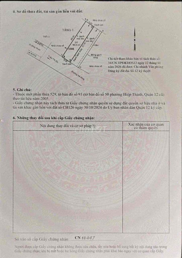 Đất bán hẻm8m 1x Đg Trần Thị Do - Ảnh 3
