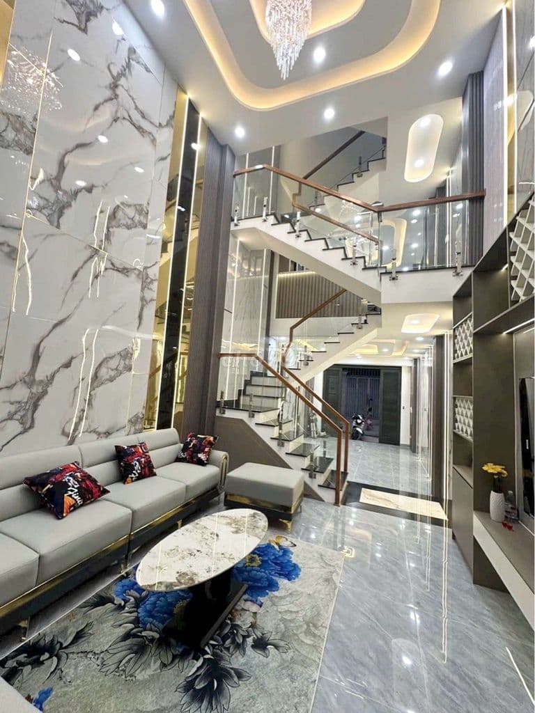 Bán nhà phố cao tầng, Thạnh Lộc 19 sát ngã tư ga - Ảnh 2