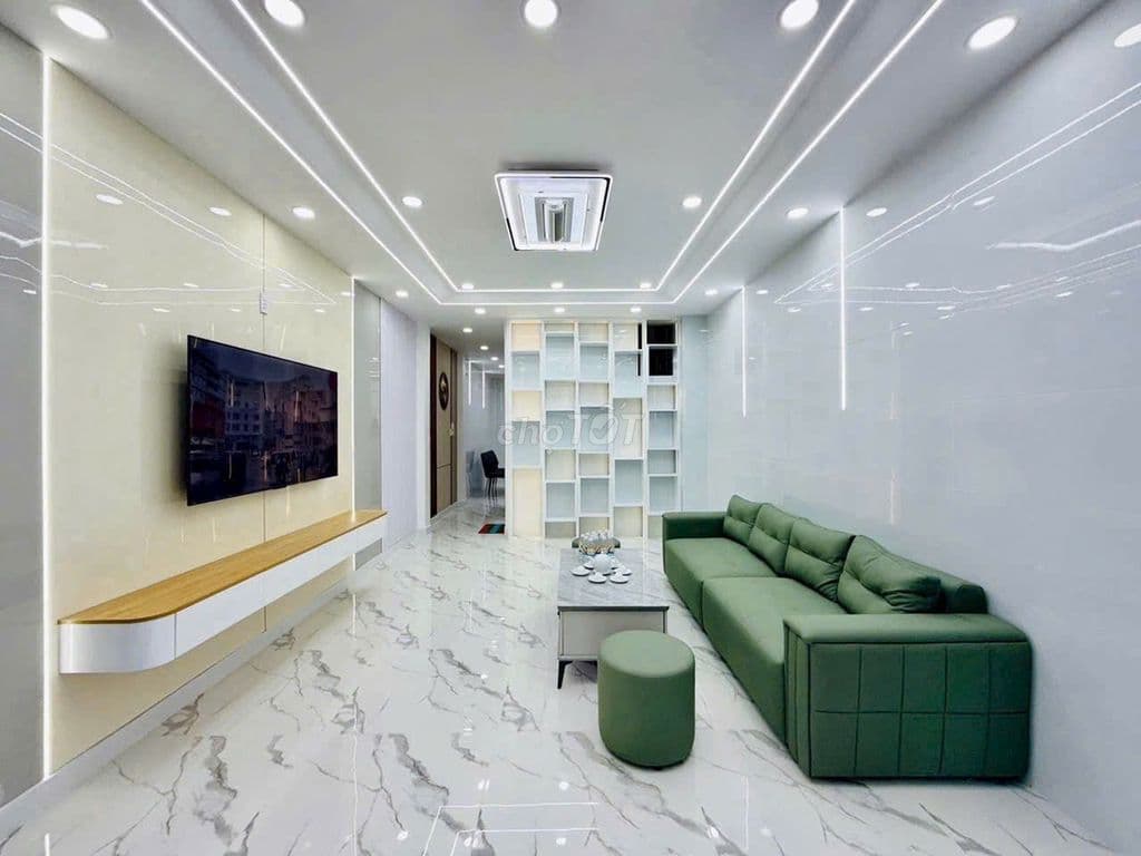 Nhà 60m hẻm oto Chu Văn An, Bình Thạnh xây 1 trệt 2 lầu. Sổ riêng sẵn - Ảnh 2