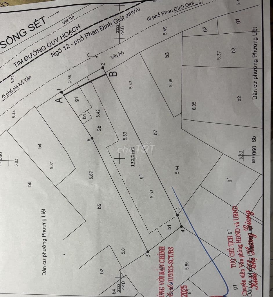 Bán nhà số 107 ngõ 12 view hồ sen Phương Liệt