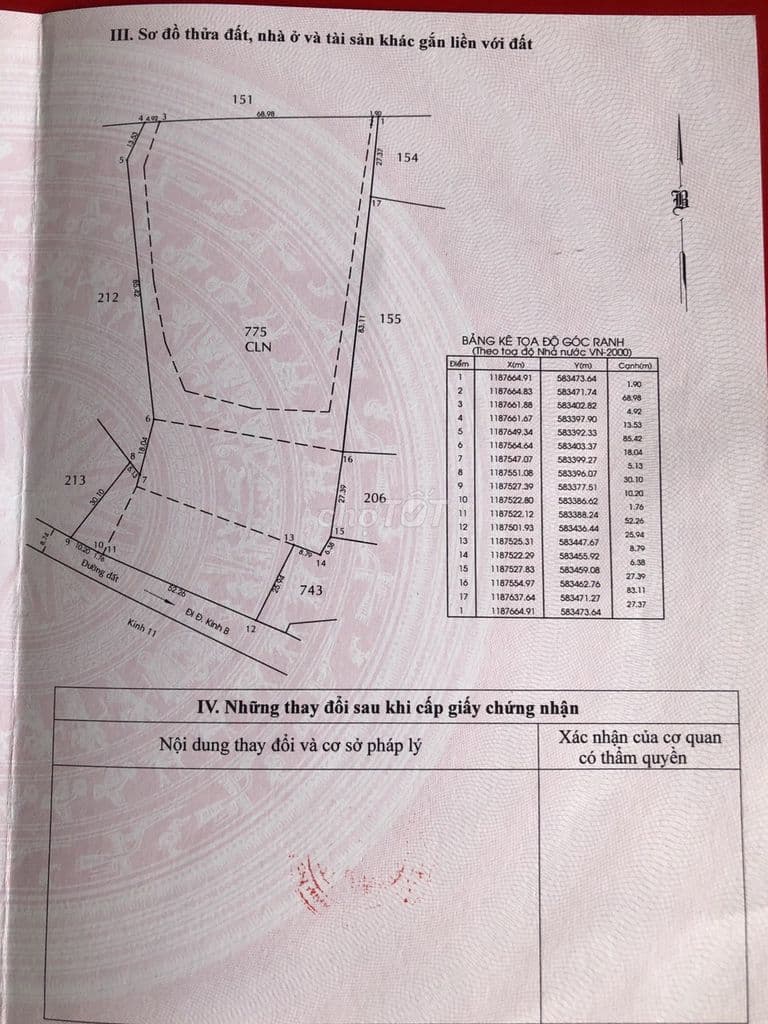 Đất cây lâu năm sát Vành Đai 3 cơ hội đầu tư sinh lời (Chính chủ).