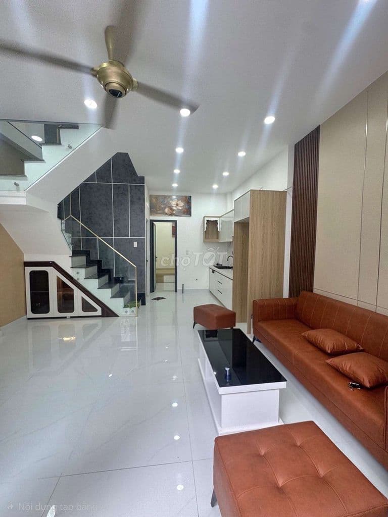 NHÀ ĐẸP GIÁ TỐT, 4M6❌️12M, GẦN CHỢ PHÚ LÂM, Q6 ,52M2 , FULL NỘI THẤT.