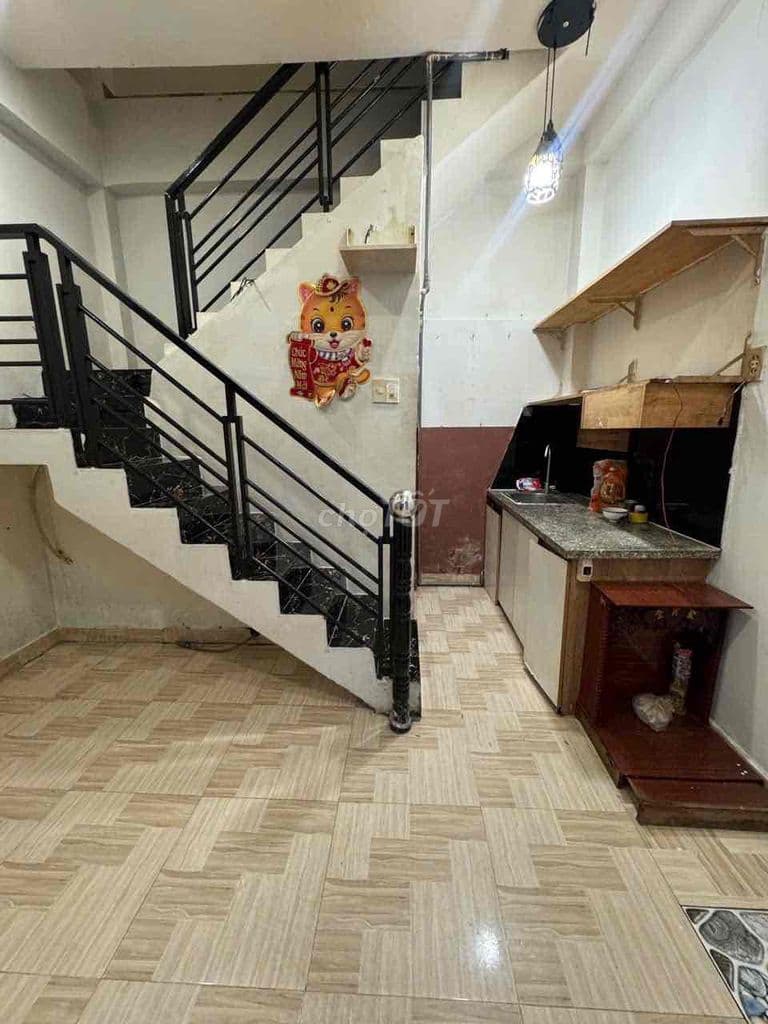 nhà 1 trệt 1 lầu 1 lững 4x4m Dương Bá Trạc Shr 2T250 - Ảnh 2