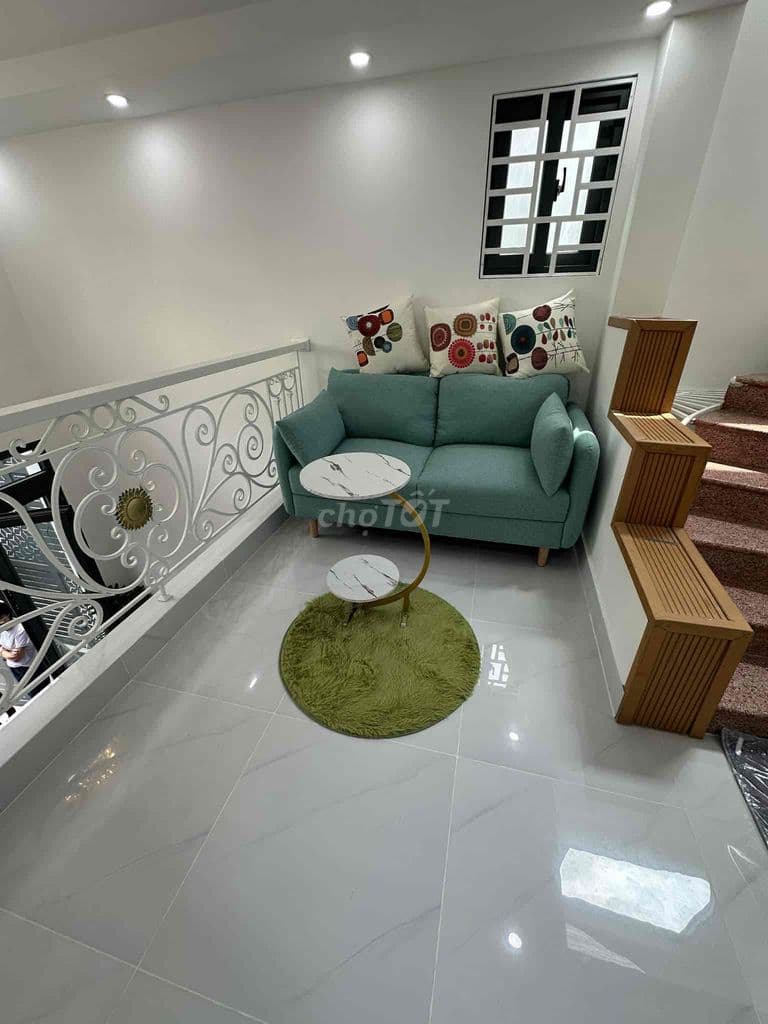 5/22Nguyễn Văn Khối,1 trệt 2 lầu sân thượng,dtsd 150m2,3pn,2wc,garaoto - Ảnh 2